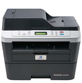 柯尼卡美能達(dá)/KONICA MINOLTA bizhub 3000MF 黑白激光/鼓粉分離/A4/多功能一體機(jī)